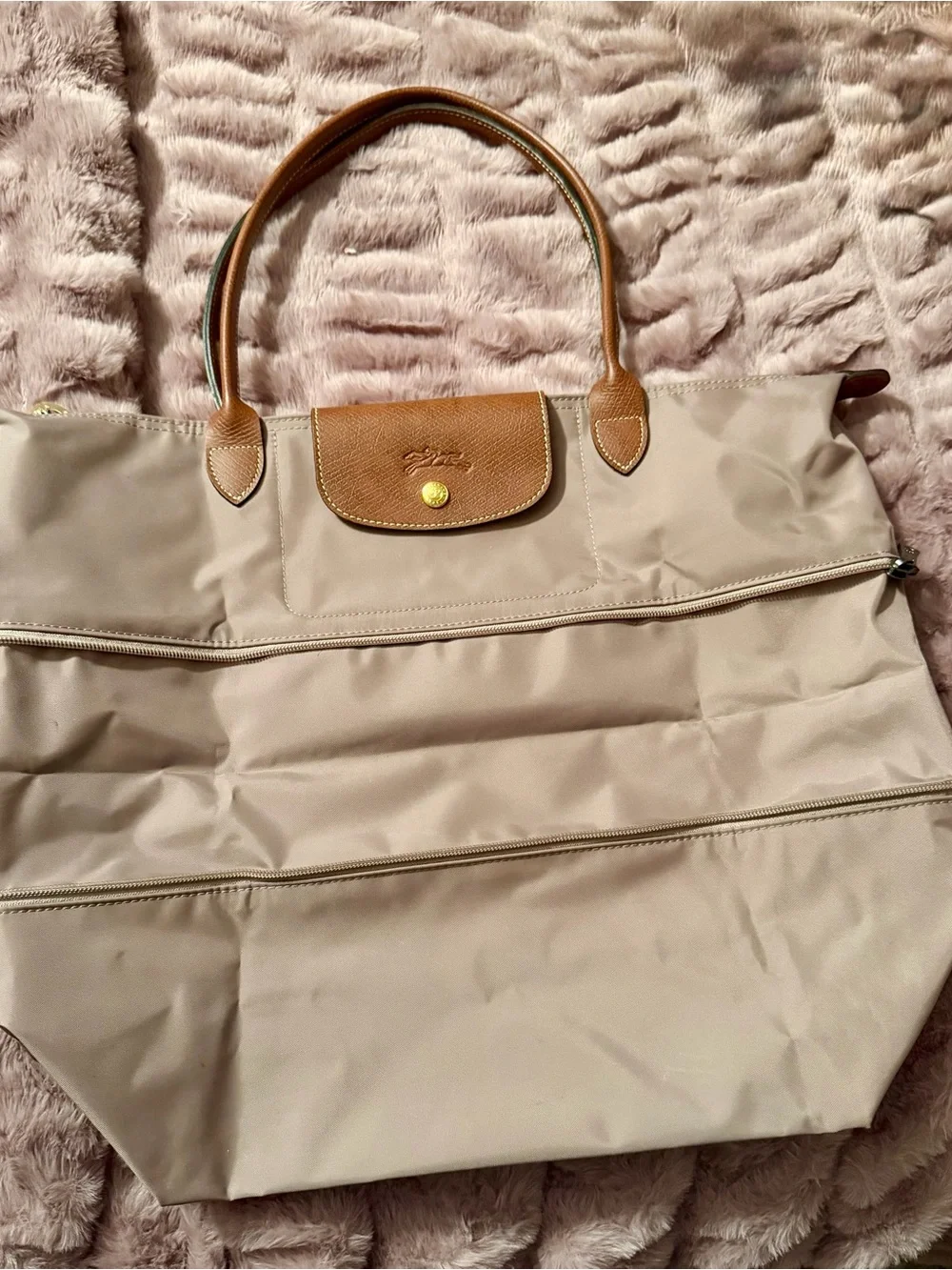 Longchamp Le Pliage Original Travel Bag Expandable